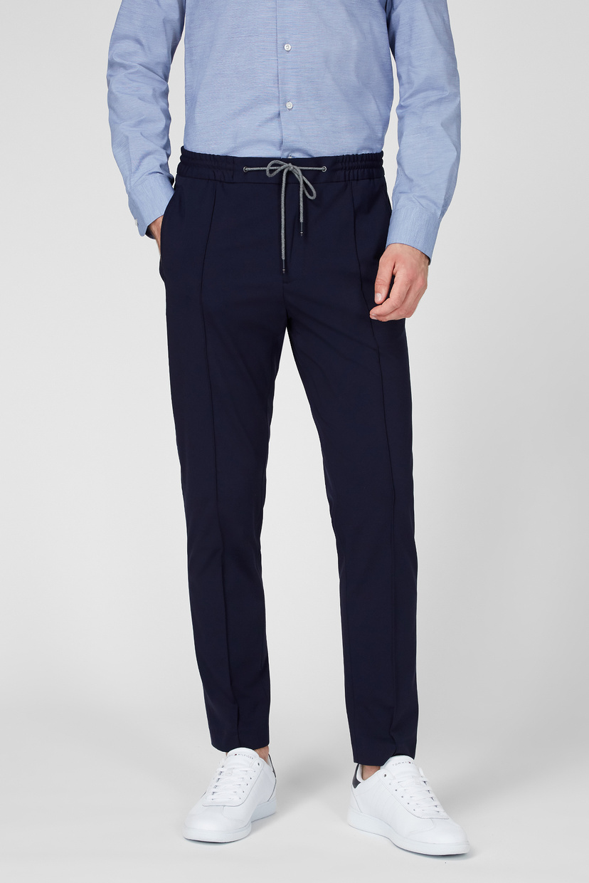 

Мужские темно-синие брюки FLEX JERSEY TRACK SLIM FIT Tommy Hilfiger 48 TT0TT07770