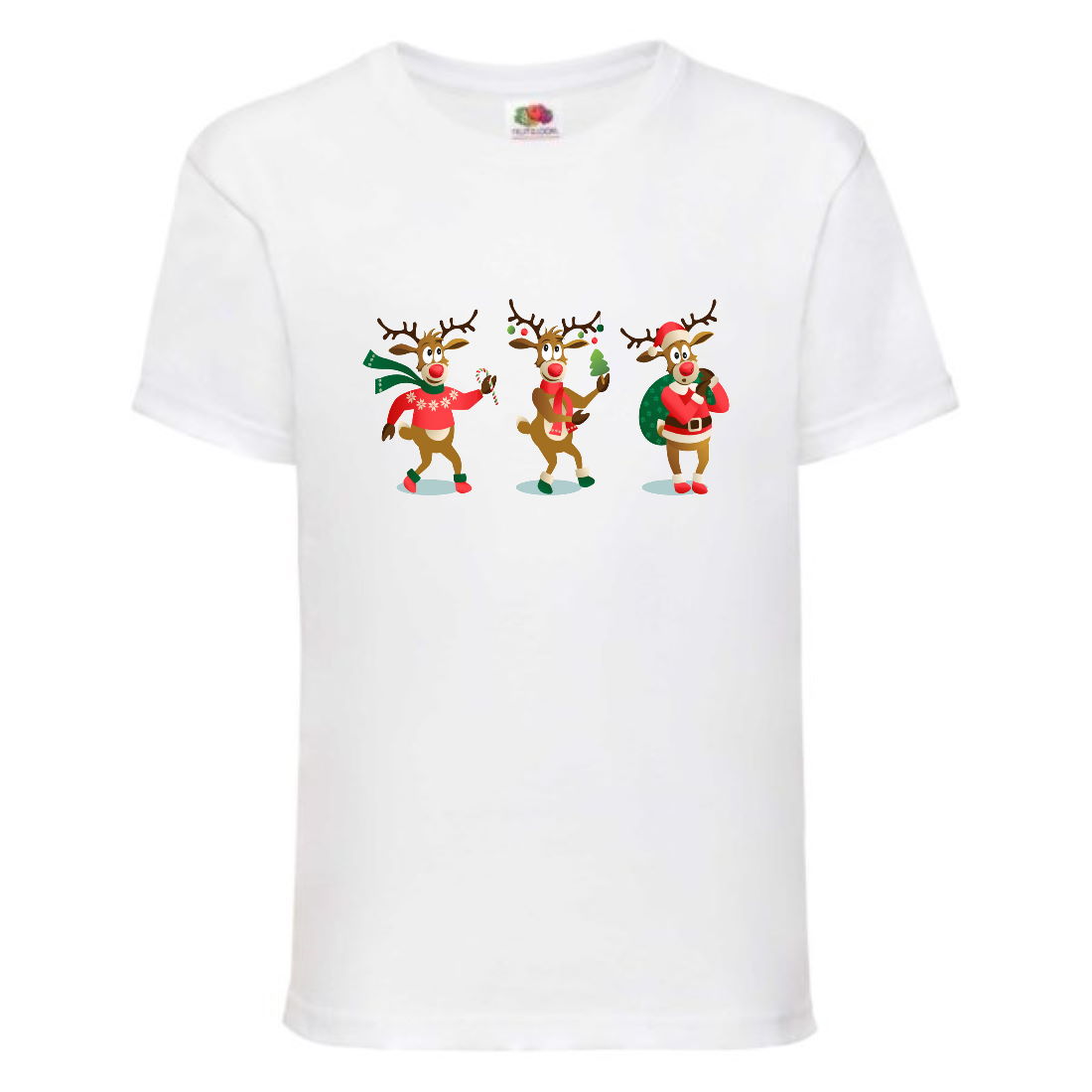 

Футболка детская Новый Год (New Year) белая (0017-white) размер 104 см