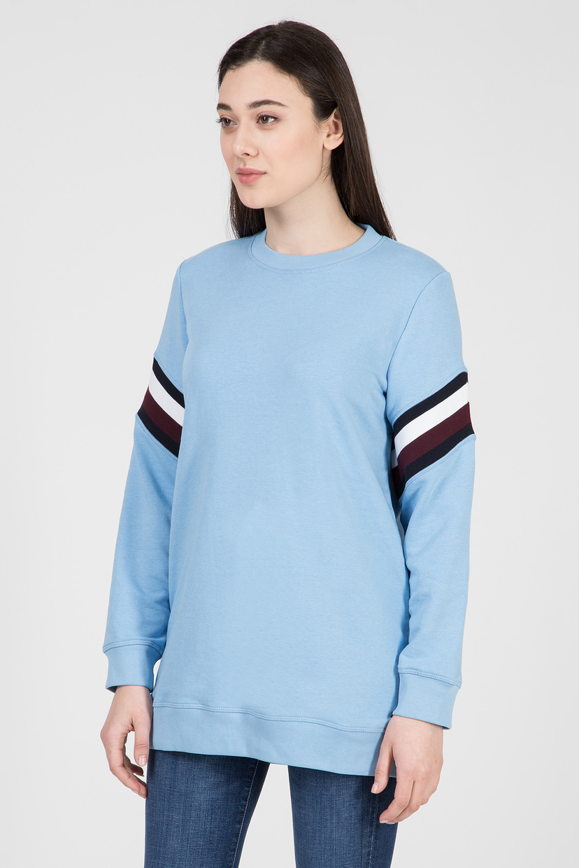 

Женский голубой свитшот JULIE Tommy Hilfiger M WW0WW24304