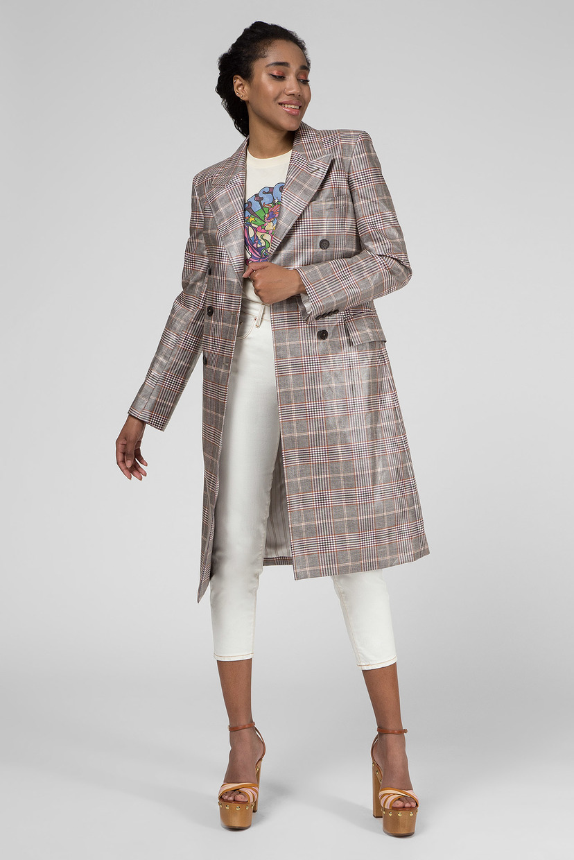 

Женское пальто в клетку ZENDAYA Tommy Hilfiger 4 WW0WW25216