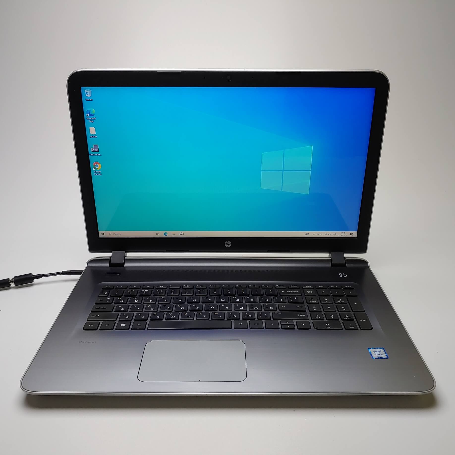 Ноутбук HP Pavilion 17t-g100 Grey (i5-6200U/RAM 8GB DDR3/SSD 480GB) Б/В ...