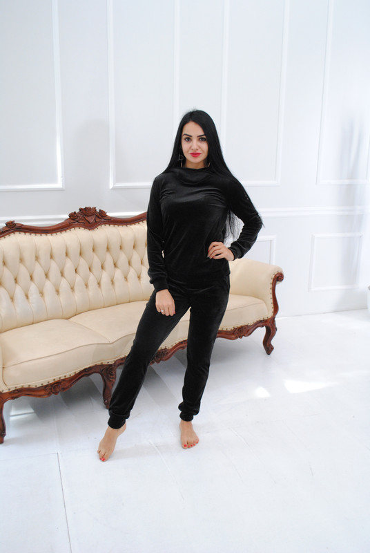 

Прогулочный костюм штаны и кофта Lace Look City ​​walk XL черный