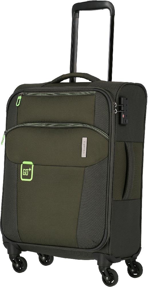 

GO/Khaki Чемодан на 4 колесах S (33л,2,2кг) (38x55x20см) Travelite TL090547-86