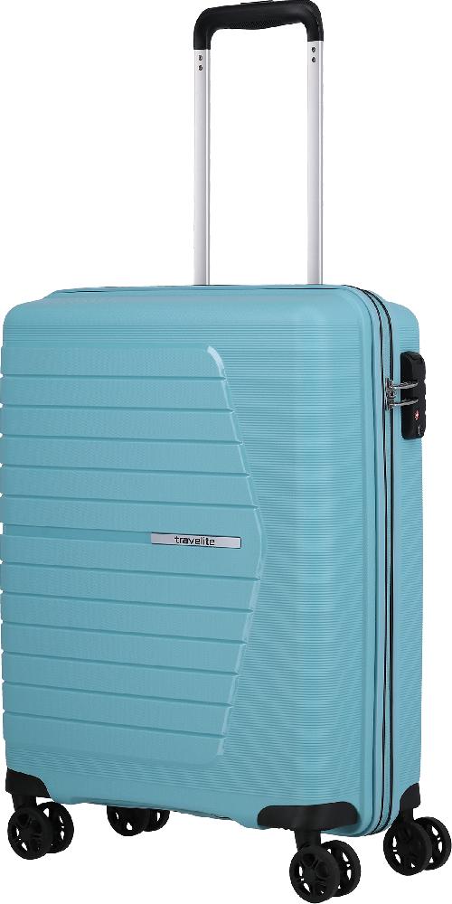 

NUBIS/Light Blue Чемодан на 4 колесах S (38л,2,4кг) (40x55x20см) Travelite TL076147-25
