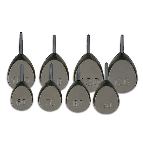 

Груз карповый "Плоский" крашеный in-line 100г Stenson (кг239)