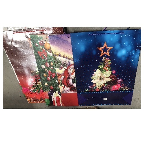 

Пакет подарочный бумажный XXXL "Cristmas" 51*18*72см Stenson (TL00045-XXXL)