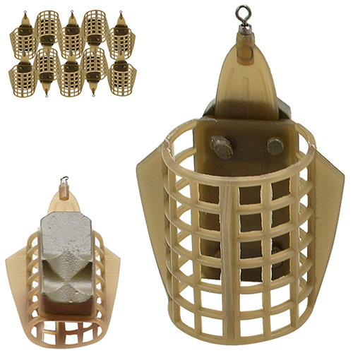 

Кормушка FeederPRO Sport с грунто зацепами 120г Stenson (GS-120)