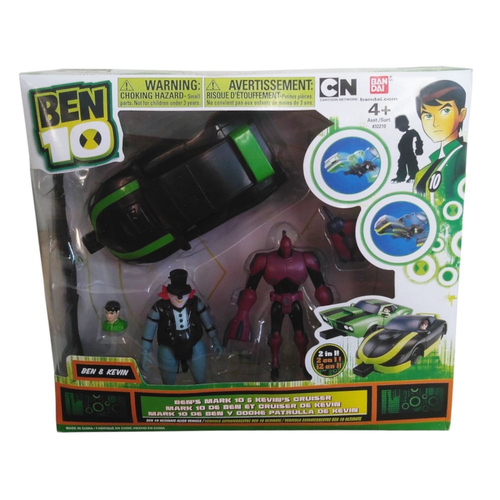 Набор игрушек Bandai Ben 10 Alien Force: SevenSeven, Zombozo, мини