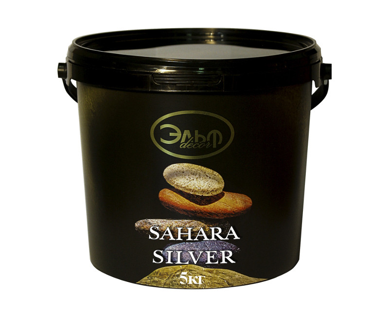 

Штукатурка "песчаные дюны" ELF DECOR SAHARA SILVER декоративная 5кг