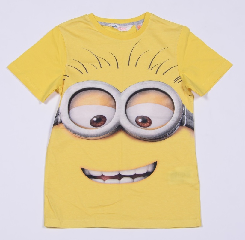 

Футболка H&M 0282735 98-104 см Желтая (GT02000000002112)