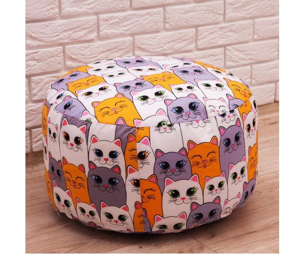 

Пуф хлопок " Original Котики" KatyPuf