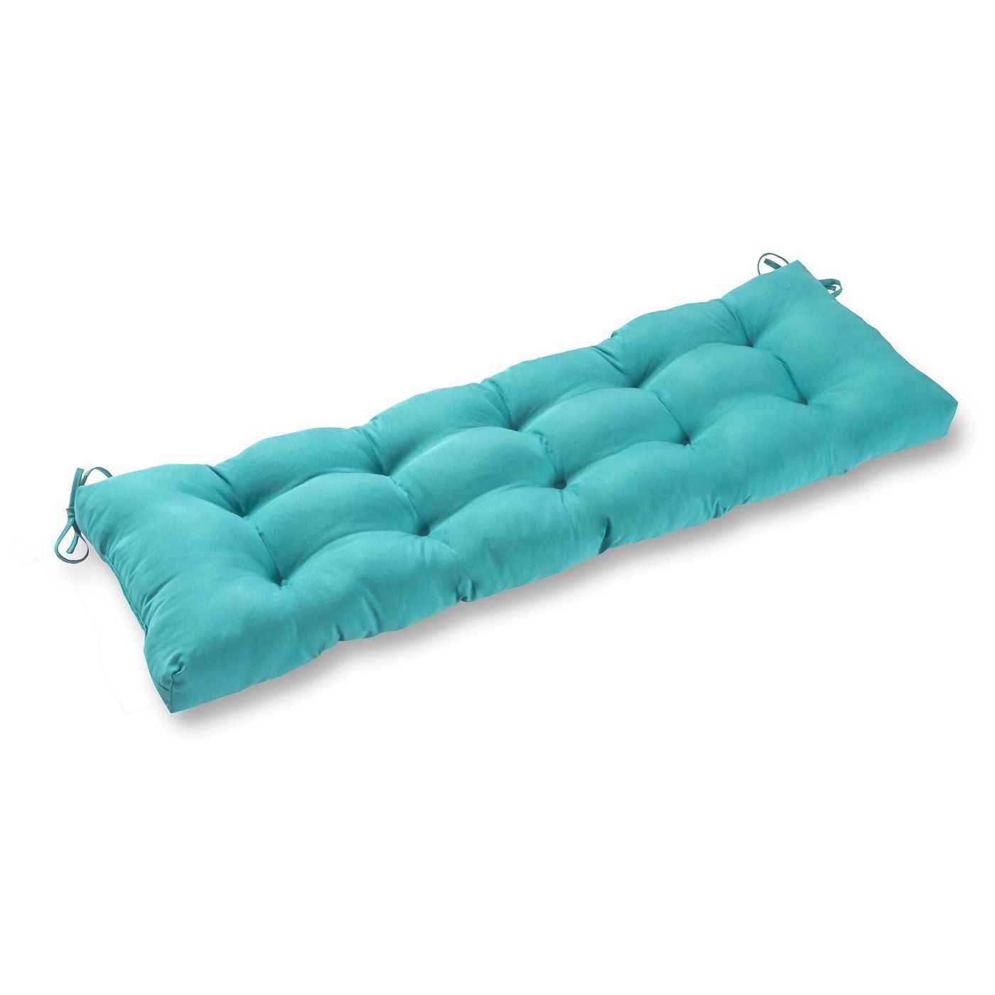 

Подушка из холлофайбера на поддон, скамейку 120х40х10 Futon PILLOW-2925 BIG YETI Ткань премиум хлопок Турция бирюзовый (FP-2925)