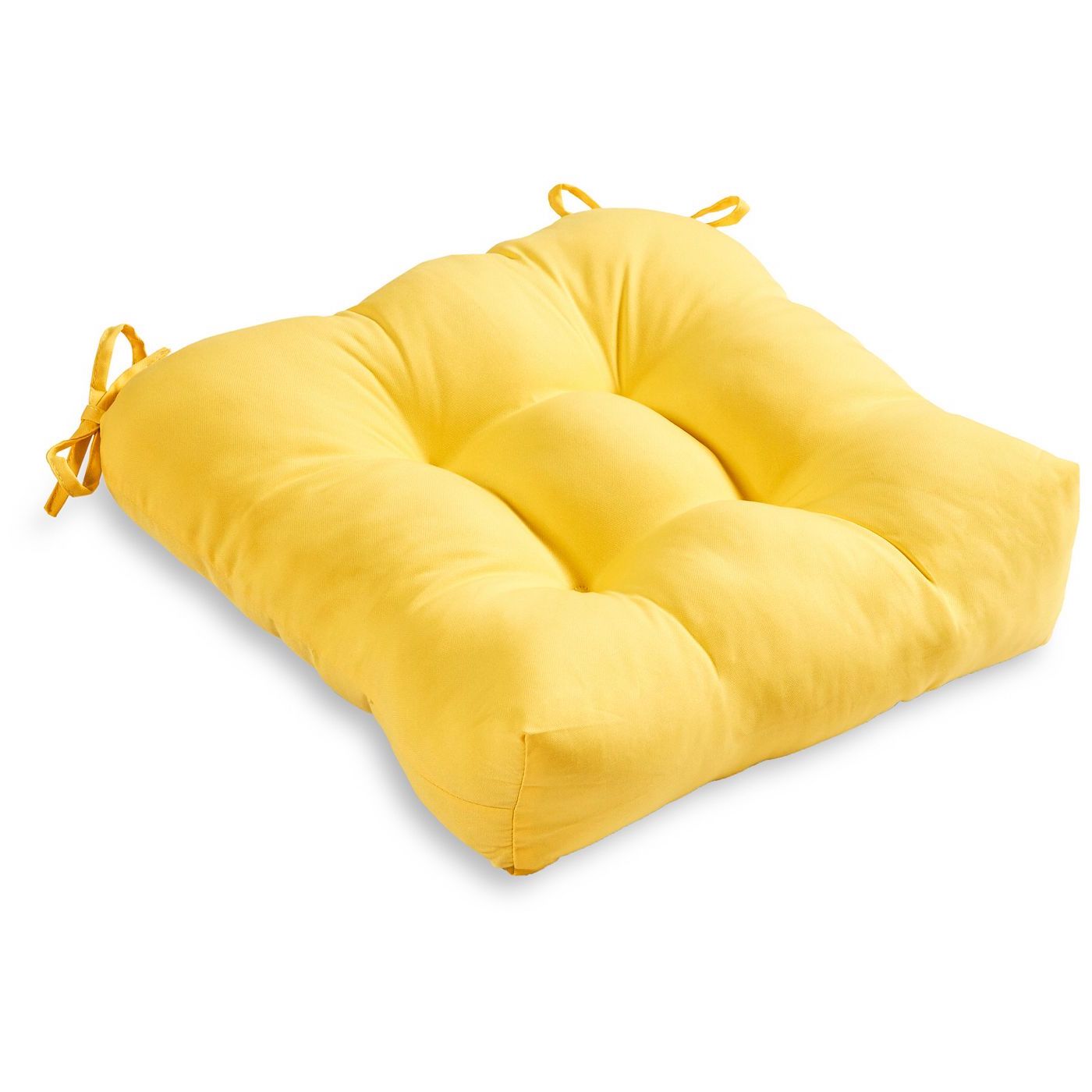 

Подушка из холлофайбера на стул, скамейку 40х40 Big Futon PILLOW-160 BIG YETI Ткань премиум хлопок Турция желтый (F10-160)