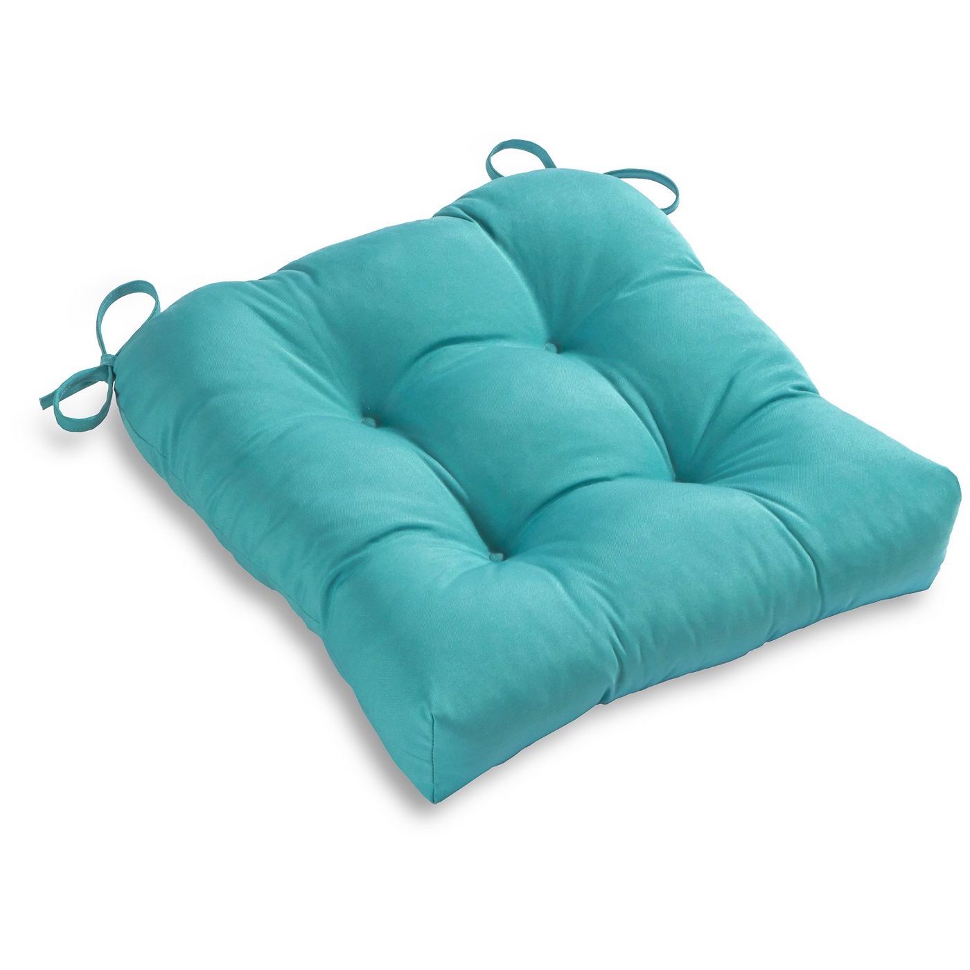 

Подушка из холлофайбера на стул, скамейку 40х40 Big Futon PILLOW-2925 BIG YETI Ткань премиум хлопок Турция бирюзовый (F10-2925)