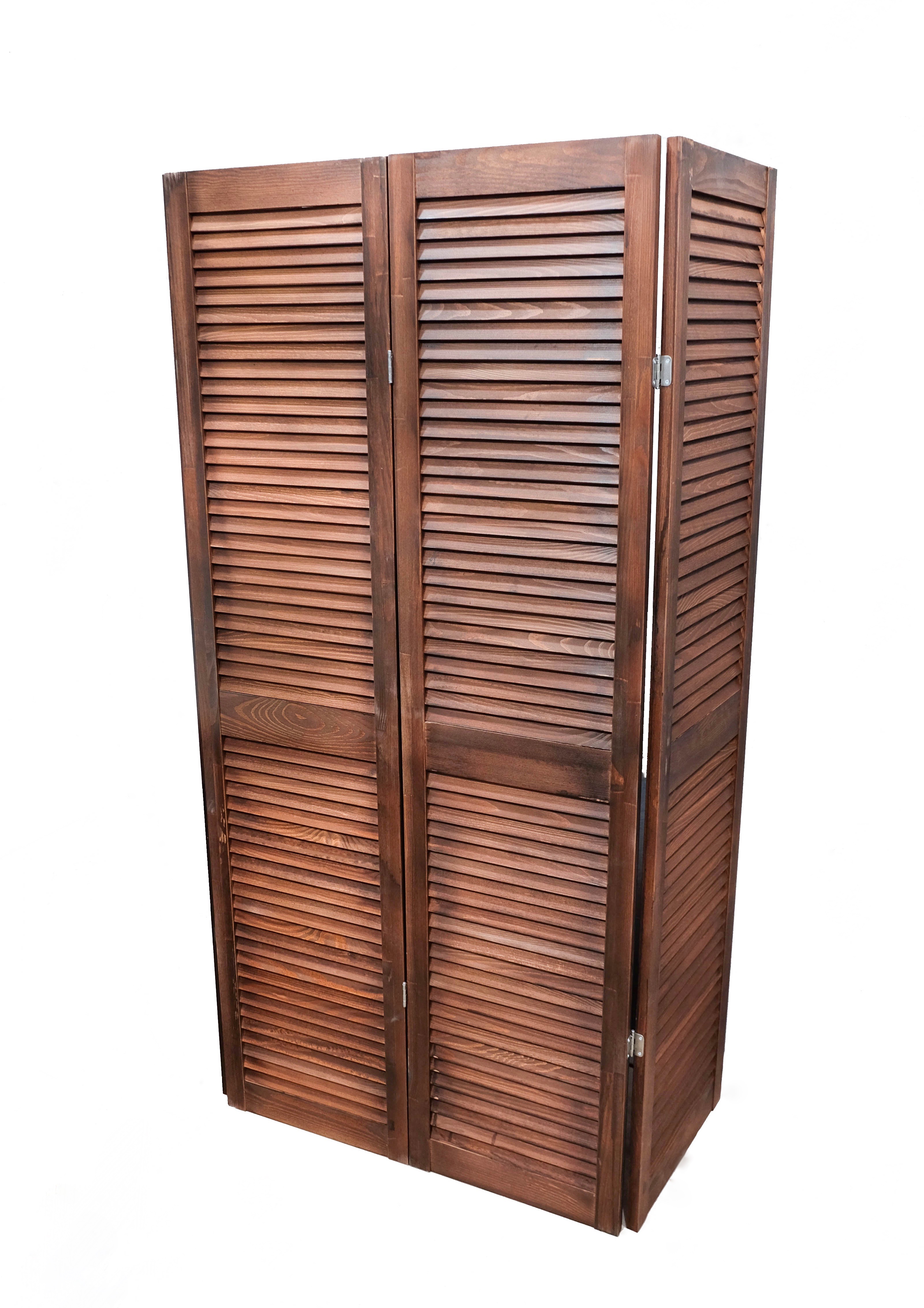

Ширма жалюзи SCREEN WOOD W281 170х40 4ст. BIG YETI коричневый (W281)