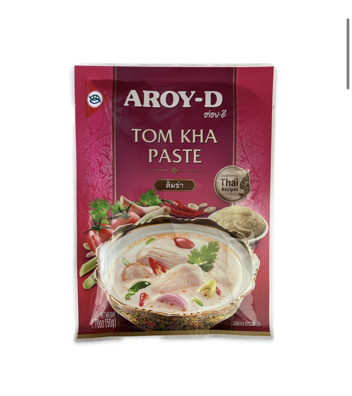 Паста Том Кха Tom Kha AROY-D 50г – купить в интернет-магазине ROZETKA ...
