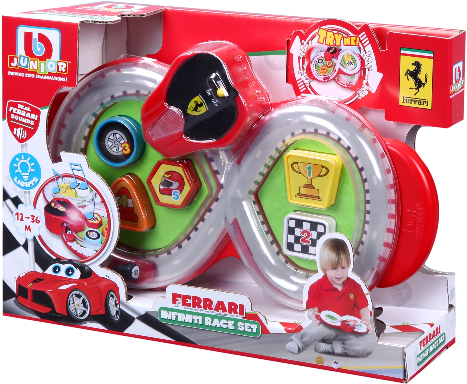 

Игровой набор BB Junior Infiniti Race Set (16-81401)