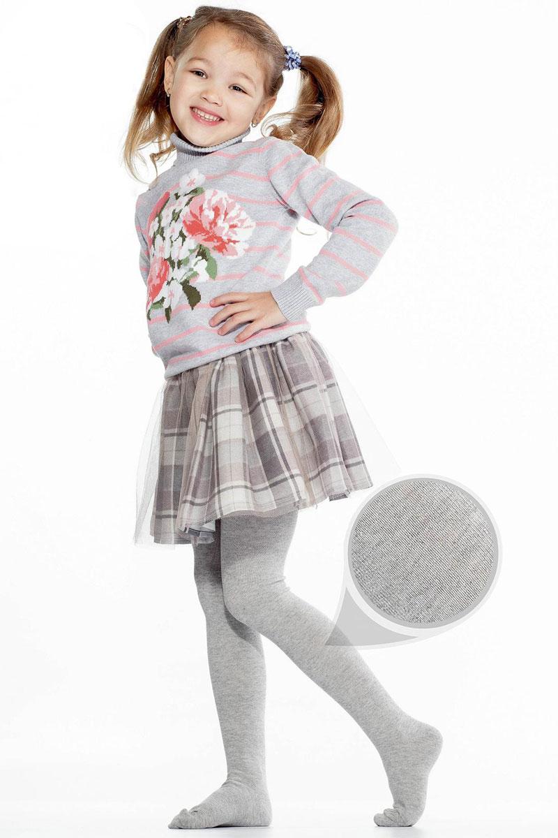

Колготки Giulia D025 JUNIOR MELANGE 128-134 см Light grey melange