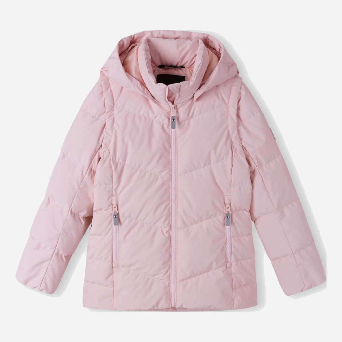 Акція на Дитяча зимова термо куртка для дівчинки Reima Paahto 5100029A-4010 110 см від Rozetka