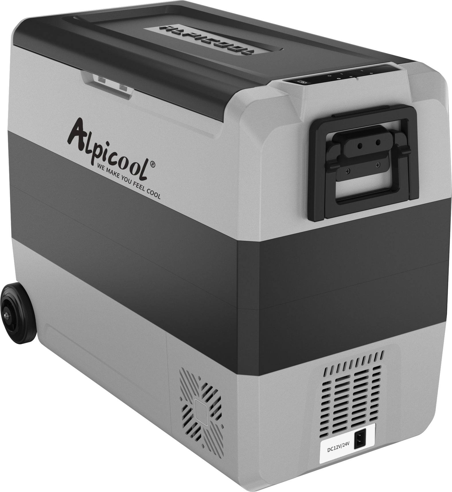 Компрессорный автохолодильник Alpicool T60 двухкамерный 60 л с ...