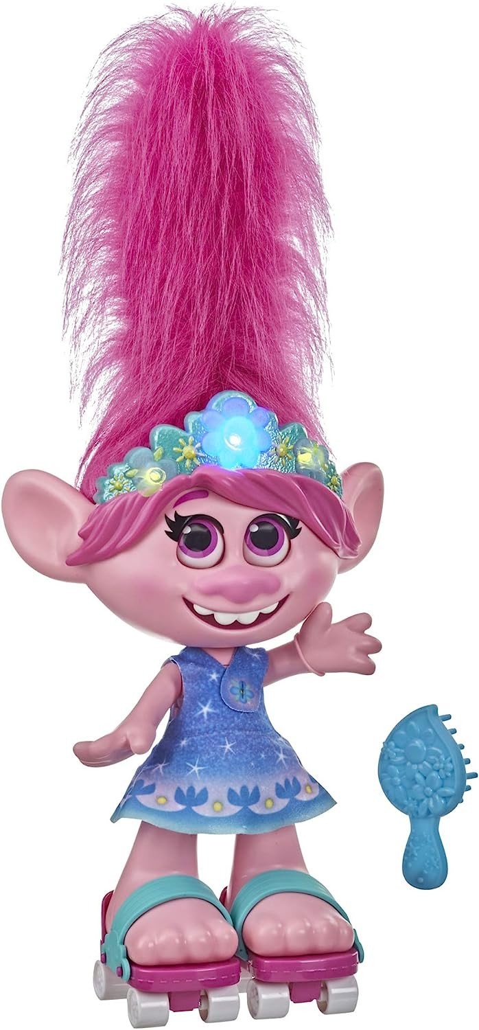 Кукла поющая Hasbro Trolls DreamWorks World Tour Dancing Hair Тролли  Розочка с двигающимися волосами, танцует – фото, отзывы, характеристики в  интернет-магазине ROZETKA от продавца: MiToy | Купить в Украине: Киеве,  Харькове, Днепре,