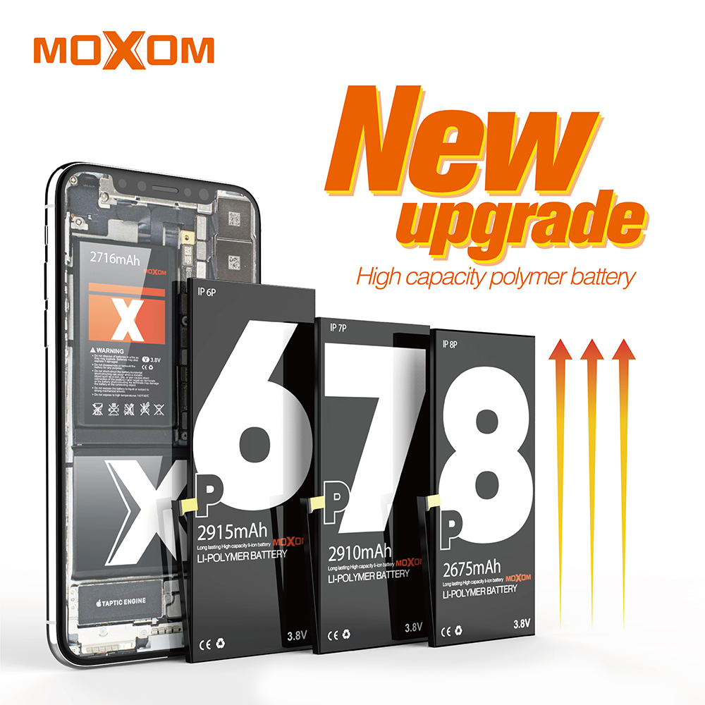 Акумулятор до мобільного телефону Li-Polymer MOXOM PREMIUM iPhone XS Max  (3174 mah) – фото, отзывы, характеристики в интернет-магазине ROZETKA от  продавца: Brain Power | Купить в Украине: Киеве, Харькове, Днепре, Одессе,  Запорожье,