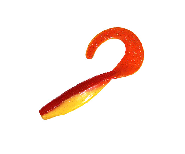 

плавающий силикон STREAKZ CURLY TAILZ 4, BLEEDING BANANA 5 PACK (арт.1919697424)
