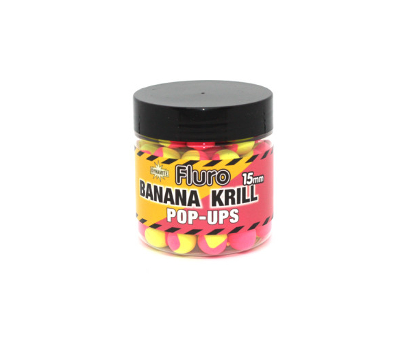 

Бойлы Dynamite Pop-Up Two-Tone Krill and Banana 15mm (арт.1919696113)