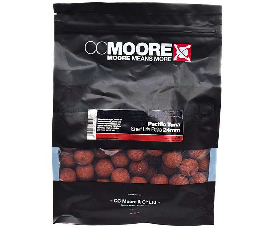 

Бойлы CC Moore Pacific Tuna Shelf Life 1кг 24мм (арт.3838CCM97015)