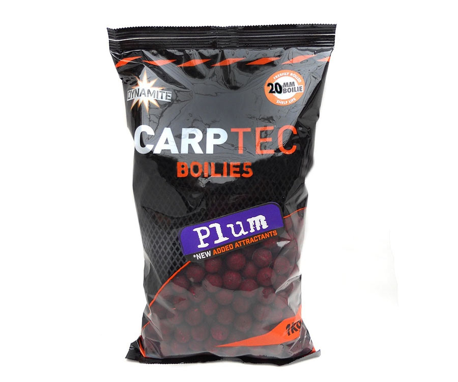 

Бойлы Dynamite Baits Plum CarpTec 20мм 1кг (арт.3838DY1170)