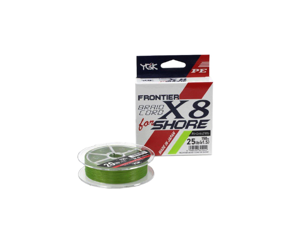 

Шнур YGK Frontier Braid Cord X8 150m #1.2/20lb ц:зеленый (арт.123455450297)