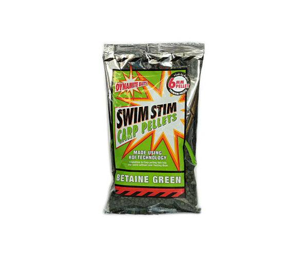 

Пеллетс Dynamite Feed pellets - Swimstim Green 6mm 900 gr (арт.191914605)