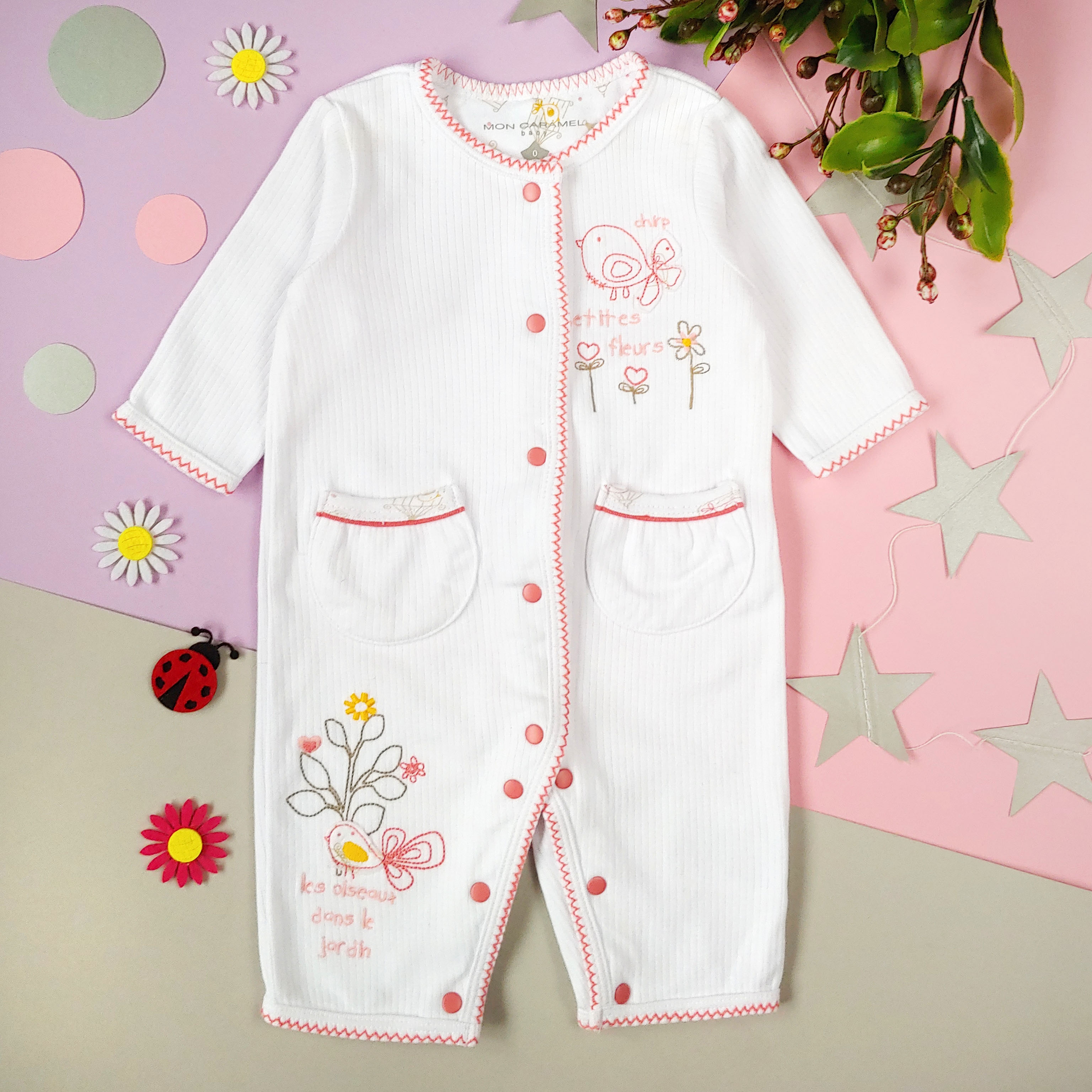 

Человечек Mon Caramel J-26 56 см Белый