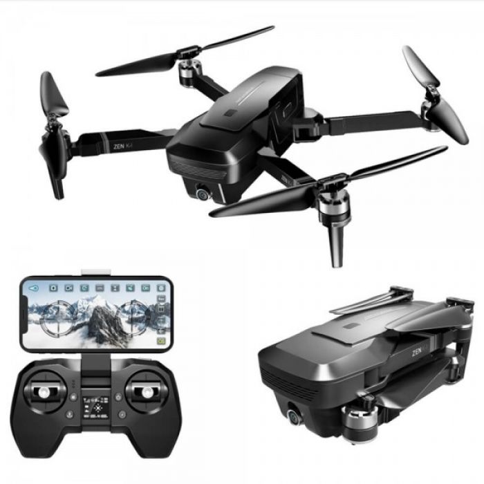 

Квадрокоптер VISUO ZEN K1 Light - дрон з 4K і HD камерами, з GPS, FPV, БК моторами, до 21 хвилин польоту