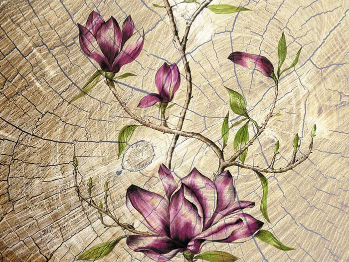 

Переводные принты Molenart для стен акриловые Чайное дерево за 1 кв.м