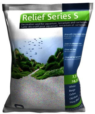 

Декоративный песок Prodibio Relief Series S01 7.5 кг Белый