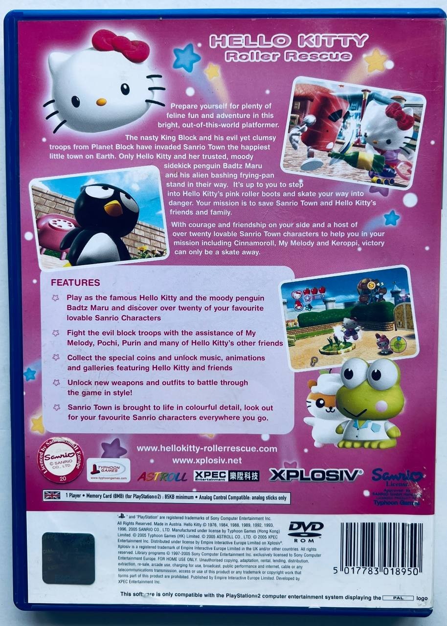 ROZETKA » Hello Kitty Roller Rescue, Б/В, англійська версія - диск для  PlayStation 2 від продавця: RetroGaming Shop купити в Україні: ціна, відгуки