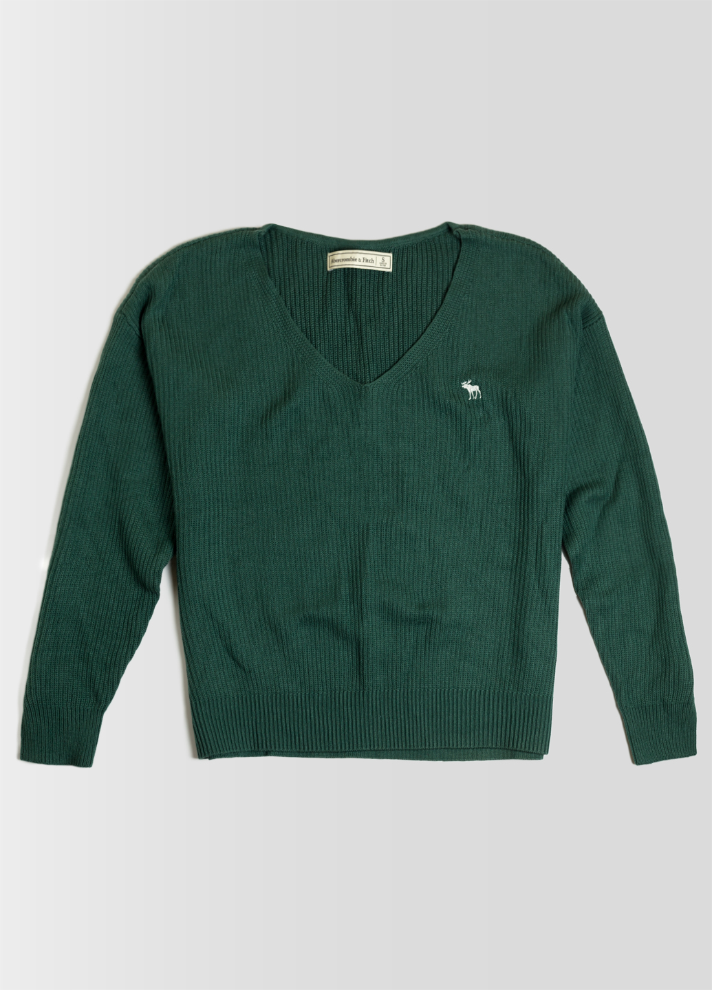 

Свитер женский - свитер Abercrombie & Fitch AF7704W S Зелёный
