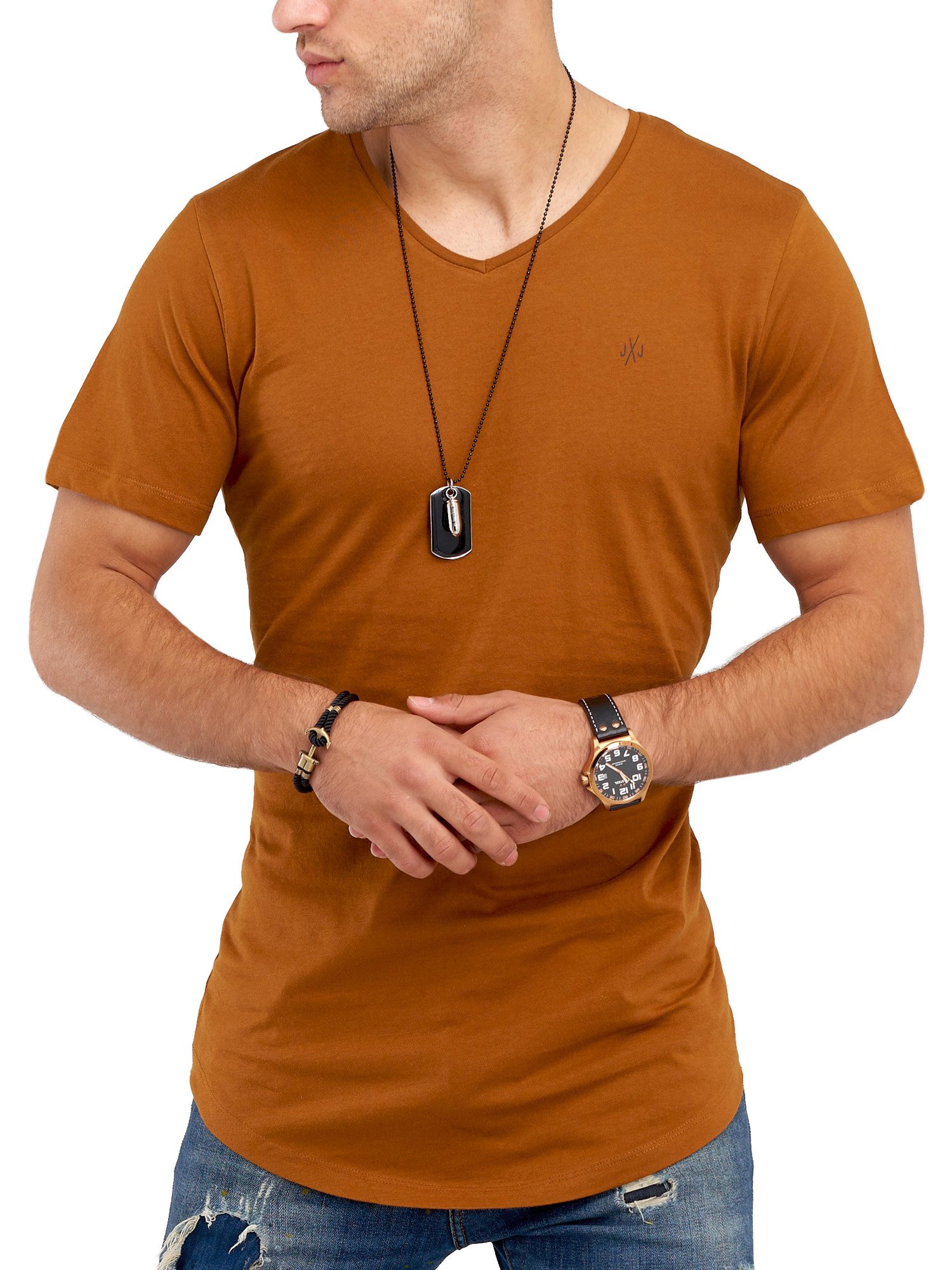

Футболка Jack & Jones Rubber XXL коричневый