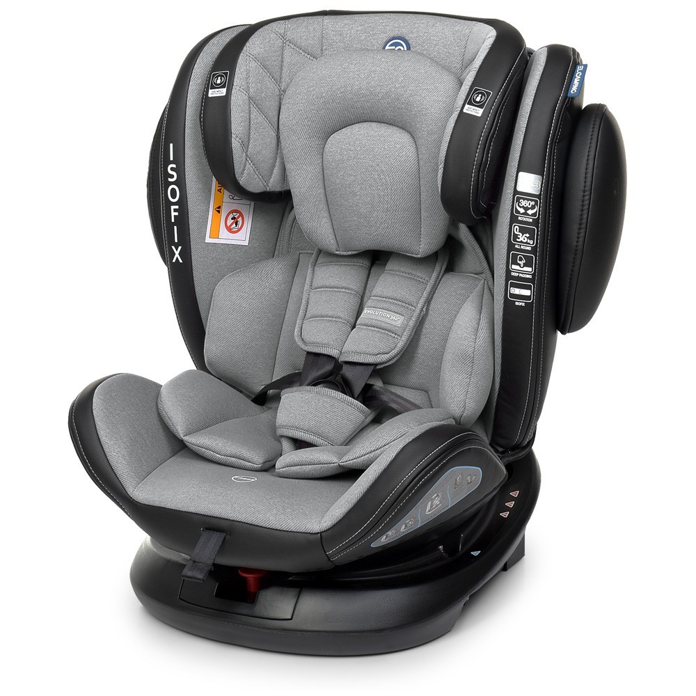 

Автокресло El Camino ME 1045 Evolution 360 Royal Gray (1045)