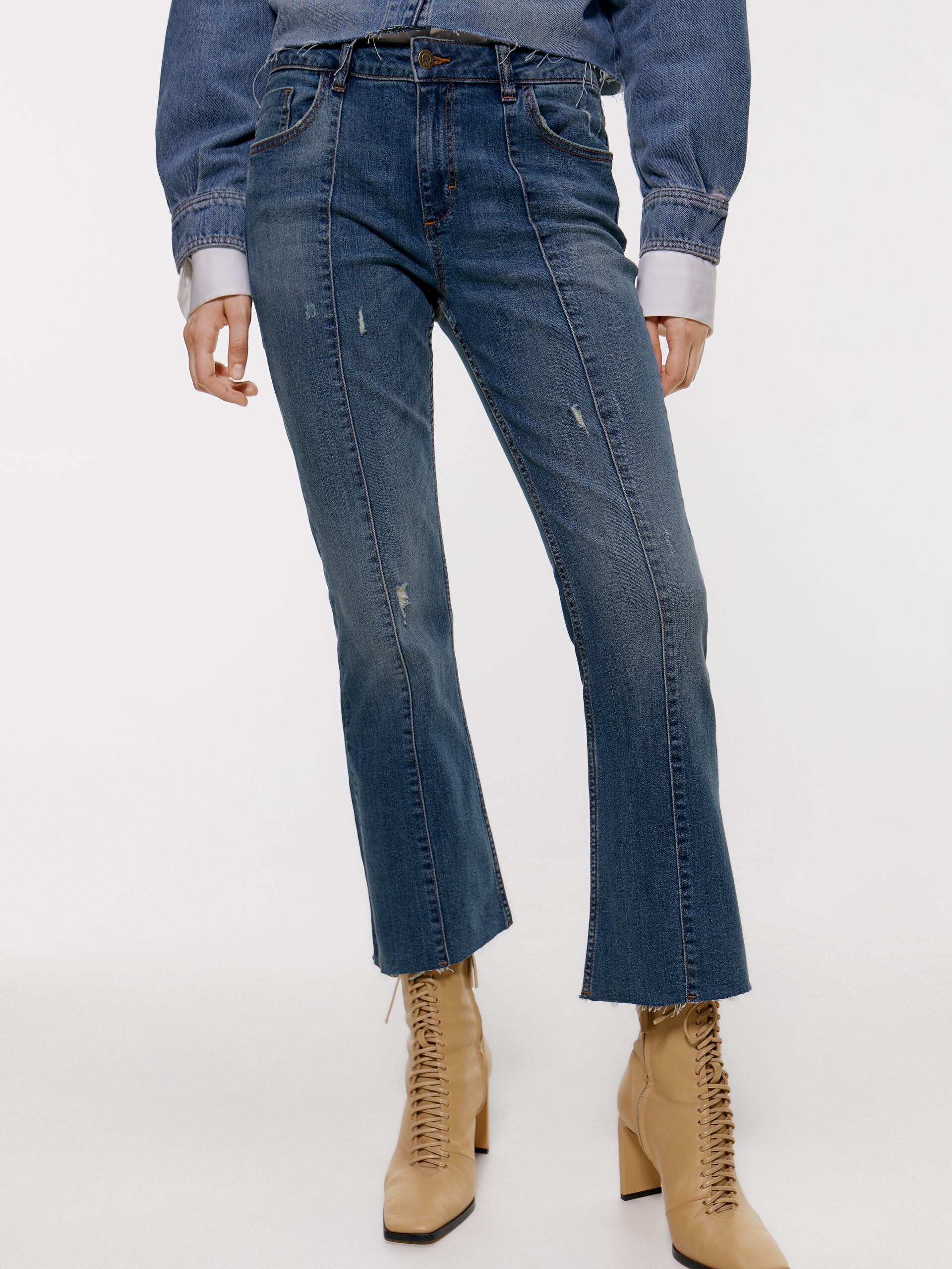 

Джинсы Zara 7147/235/407  Синие, Джинсы Zara 7147/235/407 38 Синие