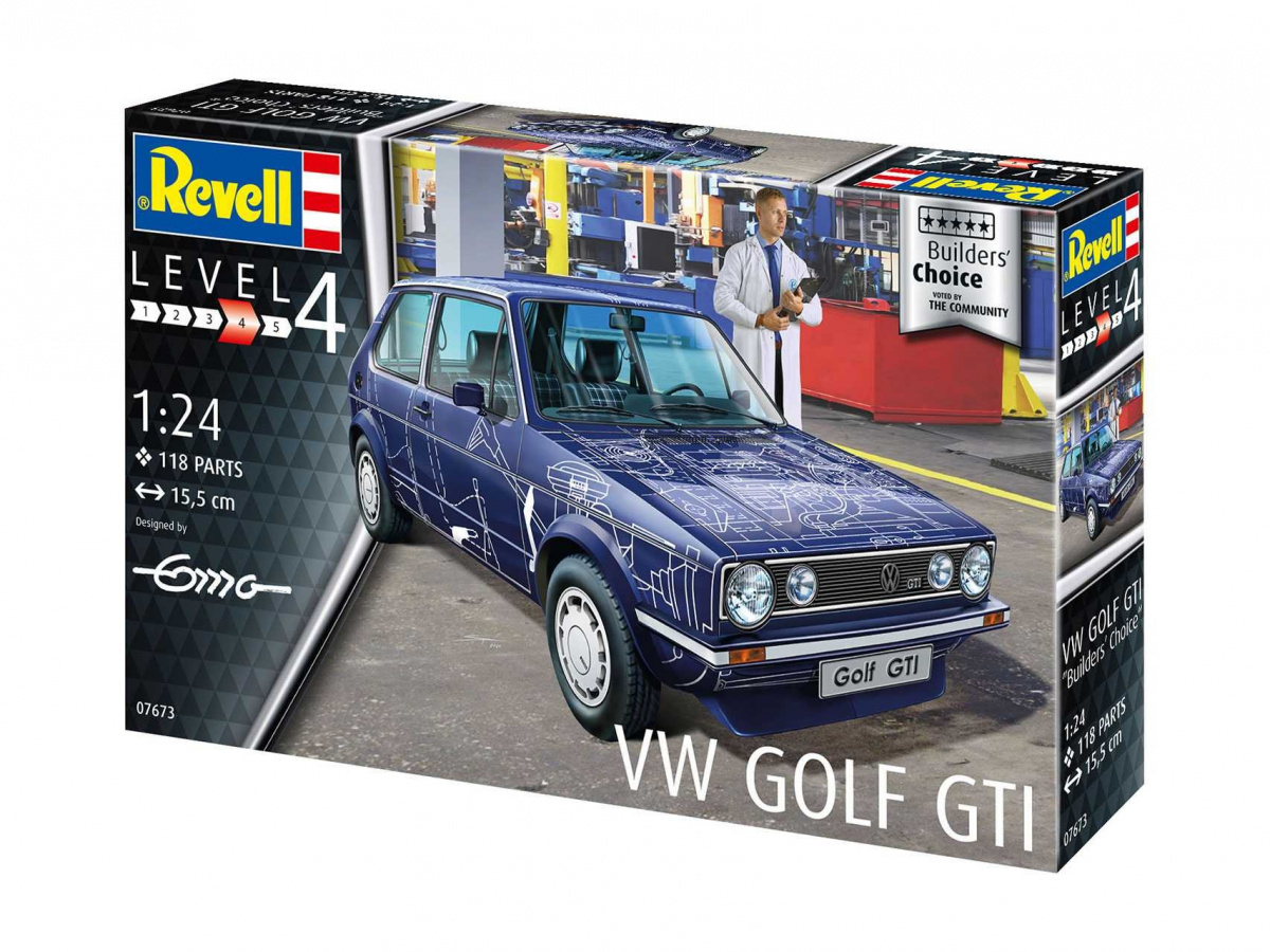 Збірна модель 1/24 VW Golf GTI 