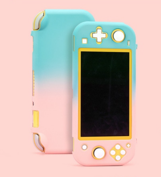 

Чехол бирюзовый с розовым для Nintendo Switch Lite mod-X