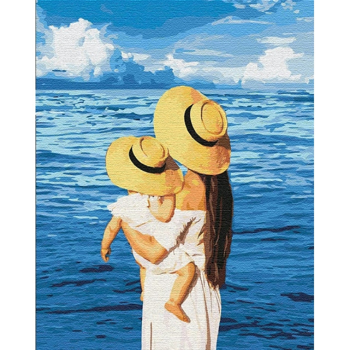 

Картина по номерам КНО4738 Шепіт моря, 40x50 см., Идейка