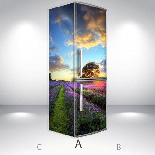 

Наклейки на холодильник 3d, Самоклейка, 200 х 65 см, Лицевая+Левая(А) (holSS1_pr12749 Природа-4)