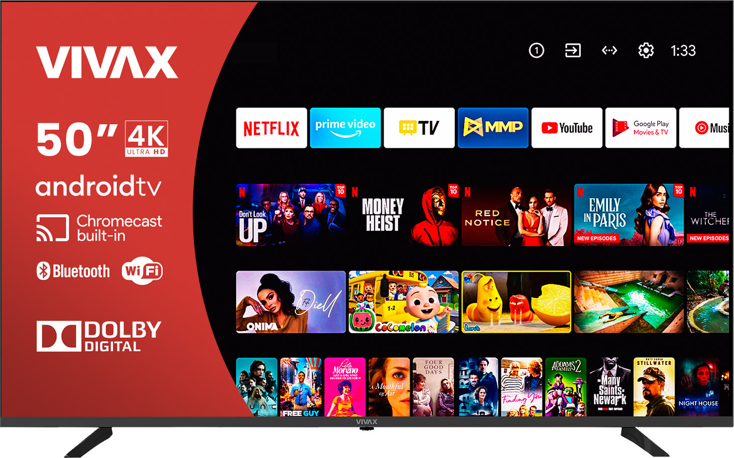 Телевизор Vivax 50UHD10K купить в интернет-магазине ROZETKA - Телевизор ...