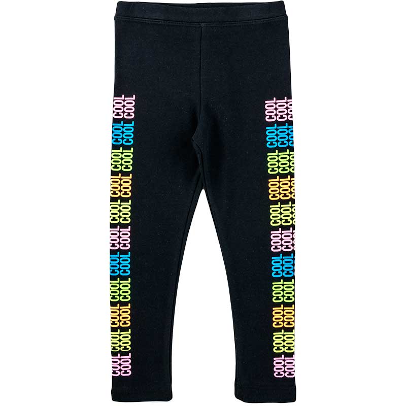 

Лосины для девочки (с легким начесом) LOVETTI 7729-1 134 см черный