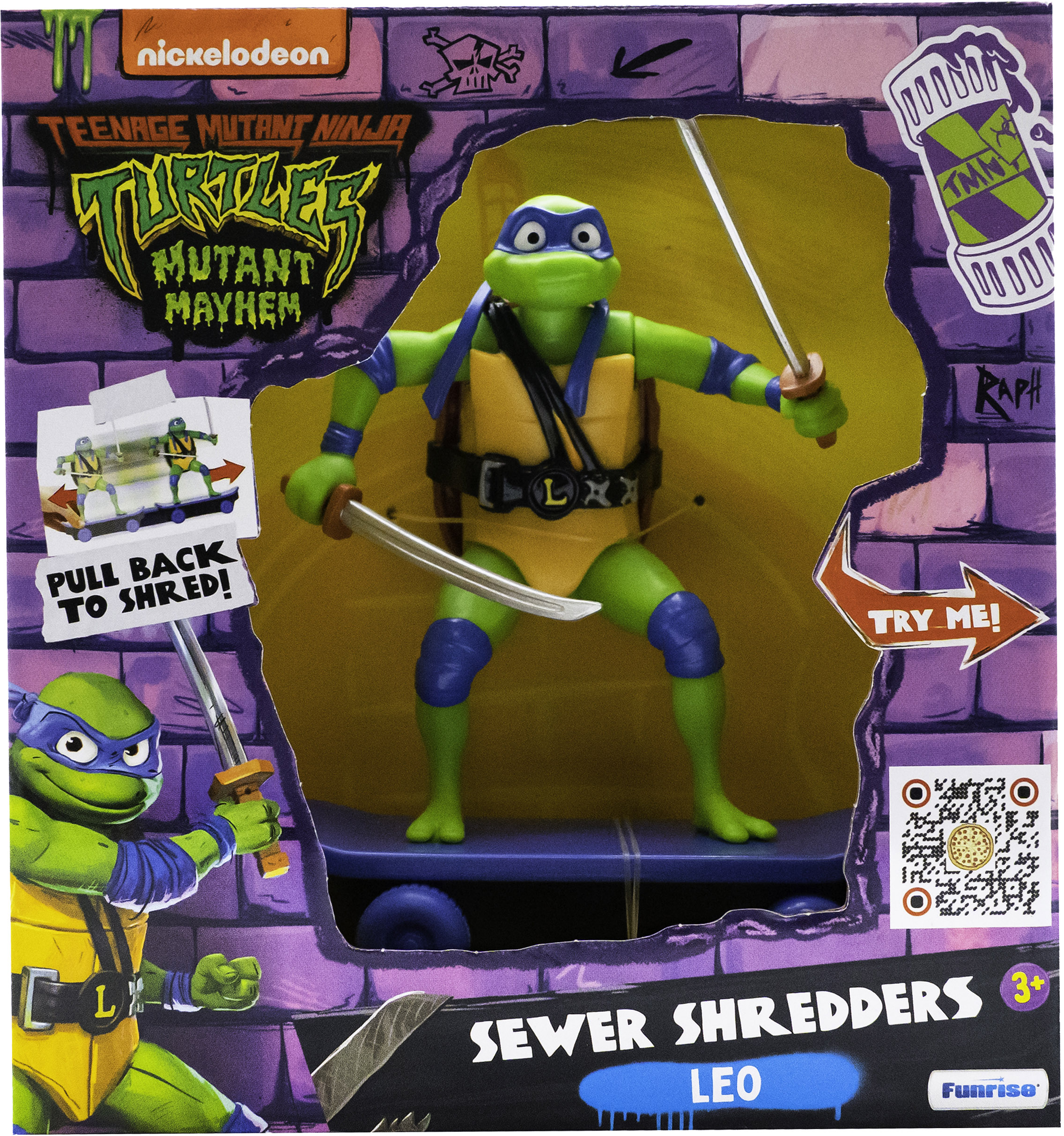 Игровой набор Funrise TMNT Черепашки-Ниндзя классические Мастера боевых  искусств Леонардо movie star 2023 (71059) (21664710593) – фото, отзывы,  характеристики в интернет-магазине ROZETKA | Купить в Украине: Киеве,  Харькове, Днепре, Одессе, Запорожье ...