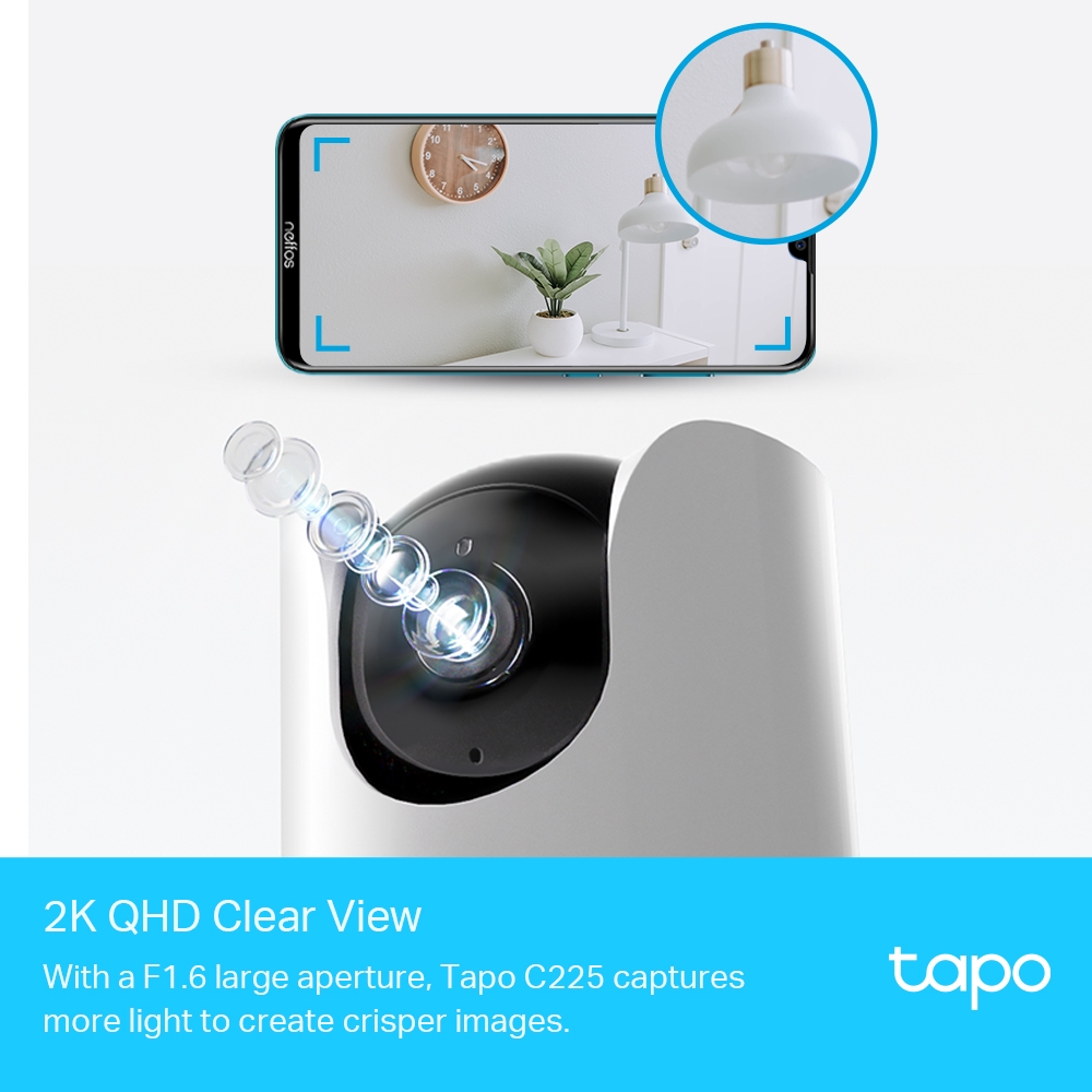 Tapo C220, Умная домашняя поворотная камера