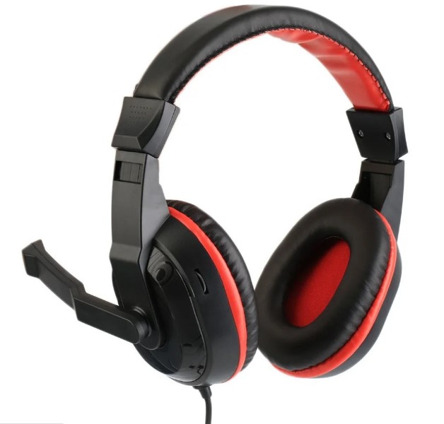 

Наушники игровые Kebidu для ПК NVBO1020 (черный с красным)
